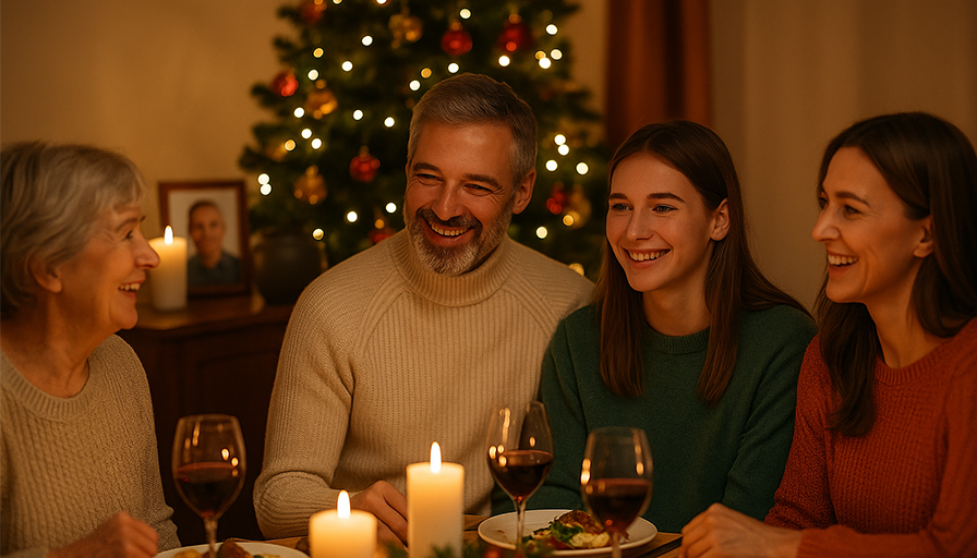 Souvenirs pendant les fêtes - réconfort et lien dans les jours sombres