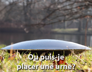 Ou puis-je placer une urne funéraire?