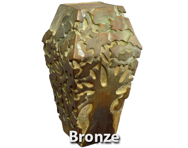  Urnes Funéraires en Bronze